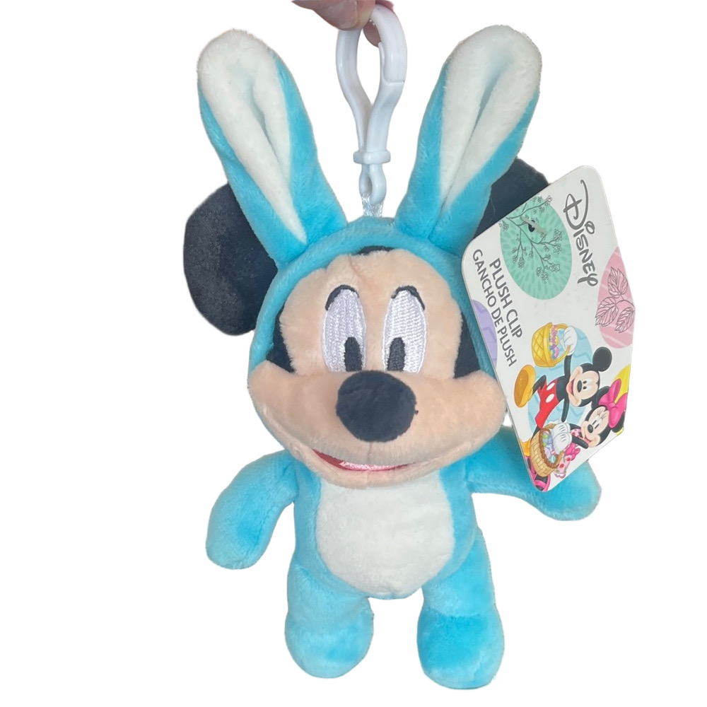 Disney Mickey Bunny Plush Clip